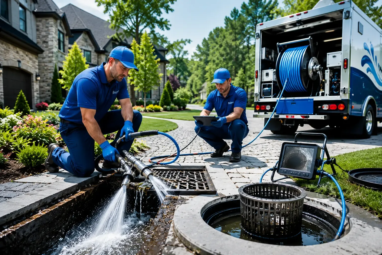 Local outdoor drain cleaning professionals in Johnson, VT